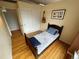 Cozy bedroom with city view at 1555 California St # 610, Denver, CO 80202