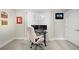 Home office with a comfortable chair and large desk at 2837 Vallejo St # 108, Denver, CO 80211