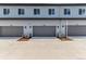 Attached garages for modern townhomes in a well-planned community at 5783 N Jericho Way, Aurora, CO 80019