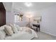 Basement bedroom with window, desk and comfortable bed at 1143 Autumn Star Pt, Monument, CO 80132