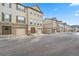 Three-story townhome with attached garages and mountain views at 1143 Autumn Star Pt, Monument, CO 80132