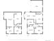 Detailed floor plan showcasing the layout and dimensions of this charming residence at 7742 W Florida Dr, Lakewood, CO 80232