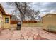 Stone patio with grill and ample space for outdoor entertaining at 4324 Eaton St, Denver, CO 80212