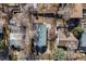 A birds-eye view of a home with a well-maintained yard and surroundings at 709 2Nd St, Golden, CO 80403