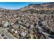 Sprawling neighborhood with mountain views, surrounded by greenery and homes at 709 2Nd St, Golden, CO 80403