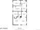 Detailed floor plan showcasing the layout and dimensions of the home's various rooms at 709 2Nd St, Golden, CO 80403