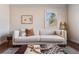 Cozy living room featuring a comfortable sofa and natural light at 709 2Nd St, Golden, CO 80403