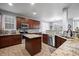 Kitchen with granite countertops and stainless steel appliances at 4067 S Odessa St, Aurora, CO 80013