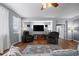 Relaxing living room with hardwood floors and comfortable seating at 4067 S Odessa St, Aurora, CO 80013