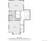Second floor plan including bedrooms, bathrooms, walk-in closets and a hall at 4525 King St, Denver, CO 80211