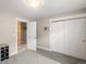 Bright bedroom with closet and gray carpet at 4571 Stuart St, Denver, CO 80212