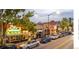 Lively Tennyson Street view with vibrant storefronts and street parking at 4571 Stuart St, Denver, CO 80212