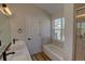 Cozy bathroom showcasing bath tub and shower at 1767 High Plains Ct, Superior, CO 80027