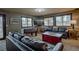 Recreation area with seating, foosball, and a TV for entertainment at 185 S Fuller Placer Rd, Breckenridge, CO 80424