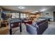 Game room featuring a foosball table, seating, and TV for endless entertainment at 185 S Fuller Placer Rd, Breckenridge, CO 80424