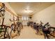 Basement storage room with multiple bicycles at 1060 N Washington St # 1A, Denver, CO 80203