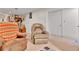 Finished basement featuring a comfortable seating area at 3266 S Wabash Ct, Denver, CO 80231