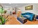 Comfortable living room features hardwood floors and tasteful decor, creating a warm and inviting atmosphere at 3266 S Wabash Ct, Denver, CO 80231