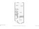 Layout of the first floor shows foyer, living room, kitchen, dining room, bathroom, and Gathering room at 8735 E 29Th Pl, Denver, CO 80238