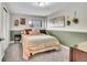 Comfortable bedroom with soft lighting, stylish decor, and a relaxing atmosphere at 4309 S Coors Ct, Morrison, CO 80465