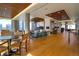 Expansive lounge area with a modern design, featuring multiple seating areas, and city views at 1750 Wewatta St # 1536, Denver, CO 80202