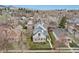 Wonderful aerial view of the neighborhood with tree-lined streets and historic architecture at 1927 Pine St # B, Boulder, CO 80302