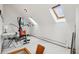 Bright, spacious bonus room with skylights, ideal for a home gym or hobby space at 1927 Pine St # B, Boulder, CO 80302