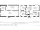 Floorplans of basement and main level including dimensions of living room, kitchen, and bedrooms at 5593 E Center Ave, Denver, CO 80246