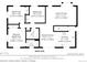 Floorplan of main level including dimensions of living room, kitchen, dining room and bedrooms at 5593 E Center Ave, Denver, CO 80246