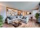 Bright living room featuring hardwood floors and open floor concept at 2904 S Idalia St, Aurora, CO 80013