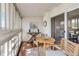 Enclosed balcony with outdoor seating and views at 625 S Alton Way # 10D, Denver, CO 80247