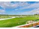 Scenic view of the community park and green space from a high vantage point at 14998 Cast Pebble Cir, Parker, CO 80134