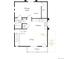 Layout of the upper floor featuring primary suite, living room, balcony, and gourmet kitchen at 13615 E 103Rd Ave, Commerce City, CO 80022