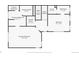 Second floor plan including primary bedroom, laundry room, bathroom, and stairs at 3672 S Perth Cir # 101, Aurora, CO 80013