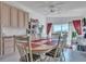 Bright dining room, adjacent to sliding glass doors and deck access at 11321 N Brownstone Dr, Parker, CO 80138