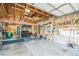 Garage has an auto lift and a rack to allow for vehicle repair and extra storage at 11321 N Brownstone Dr, Parker, CO 80138