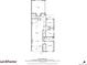 Detailed floor plan showcasing the layout of the home, including the kitchen, living room, and bedrooms at 4475 Hidden Gulch Rd, Castle Rock, CO 80104