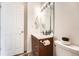 Small bathroom with a single sink and toilet at 5555 E Briarwood Ave # 2403, Centennial, CO 80122