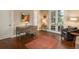Bright office with French doors and hardwood flooring at 18 Foxtail Cir, Englewood, CO 80113