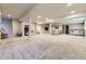Expansive finished basement with ample space for recreation, lounging, and various activities at 3344 Carabiner St, Castle Rock, CO 80108