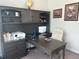 Cozy office space featuring a desk, chair, and built-in storage at 5204 Lake Port Ave, Longmont, CO 80504