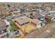 Aerial view of the property, showing the backyard and surrounding neighborhood at 3540 E 90Th Pl, Thornton, CO 80229