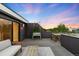 Lovely rooftop deck has a dining table, outdoor seating, and room to entertain at 2242 W 34Th Ave, Denver, CO 80211