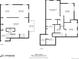 Layouts of the first and second floors featuring the rooms, bathrooms, and walk-in closets at 6435 S Dayton St # 103, Englewood, CO 80111