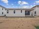 Backyard with patio and plenty of space for outdoor activities at 45928 Gentry Ave, Bennett, CO 80102