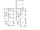 Detailed floor plan showcasing the layout of this home, including multiple bedrooms, living spaces, and bathrooms at 3036 Birch St, Denver, CO 80207