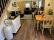 View from dining area, leading to living room at 1829 S Lee St # C, Lakewood, CO 80232