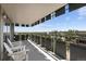 Spacious balcony with seating offers city views at 790 N Washington St # 1210, Denver, CO 80203