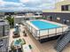 Relax by the rooftop pool with seating and enjoy spectacular city views at 790 N Washington St # 1210, Denver, CO 80203