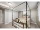 Serene bedroom featuring a canopy bed, soft carpet, and access to closets at 986 S Jersey St, Denver, CO 80224
